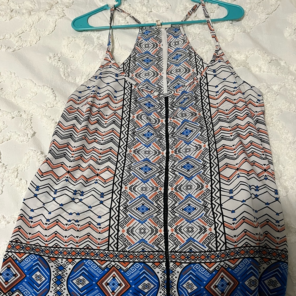 Womens multicolored top